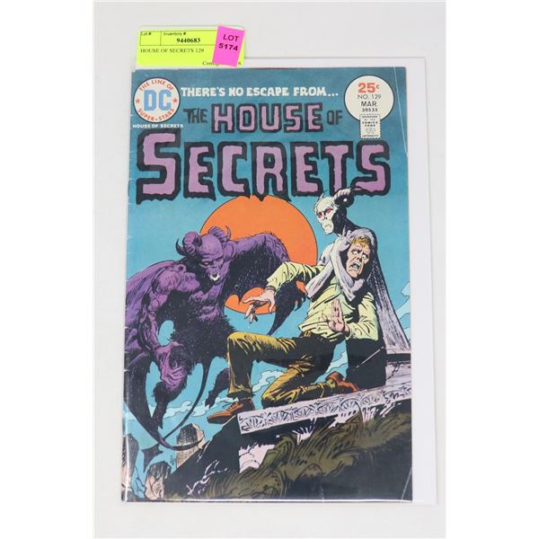 HOUSE OF SECRETS 129