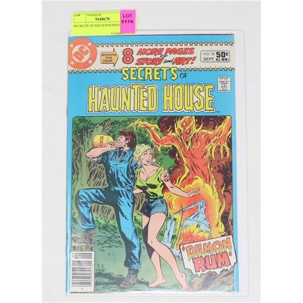 SECRETS OF HAUNTED HOUSE 28