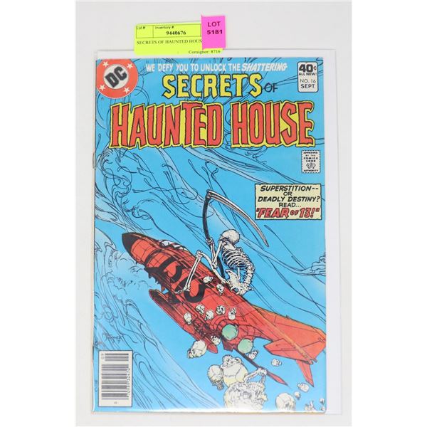 SECRETS OF HAUNTED HOUSE 16