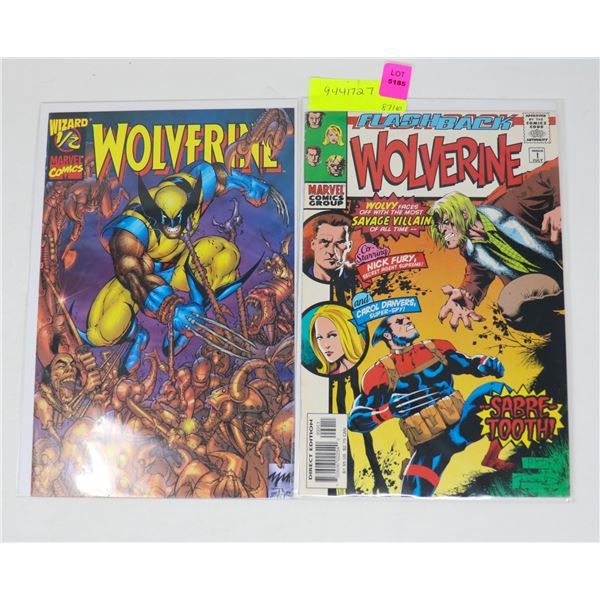 WOLVERINE MINUS 1 AND WOLVERINE 1/2
