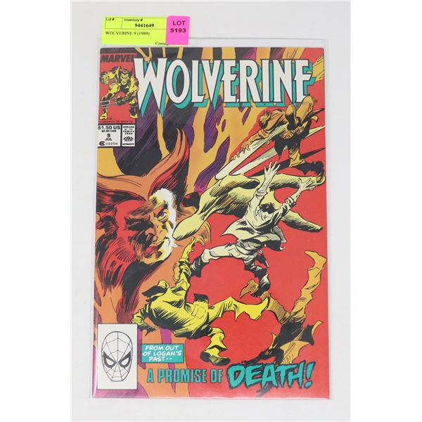 WOLVERINE 9 (1989)