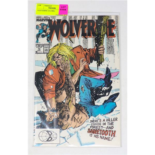 WOLVERINE 10 (1989)