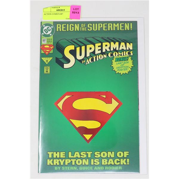 ACTION COMICS 687