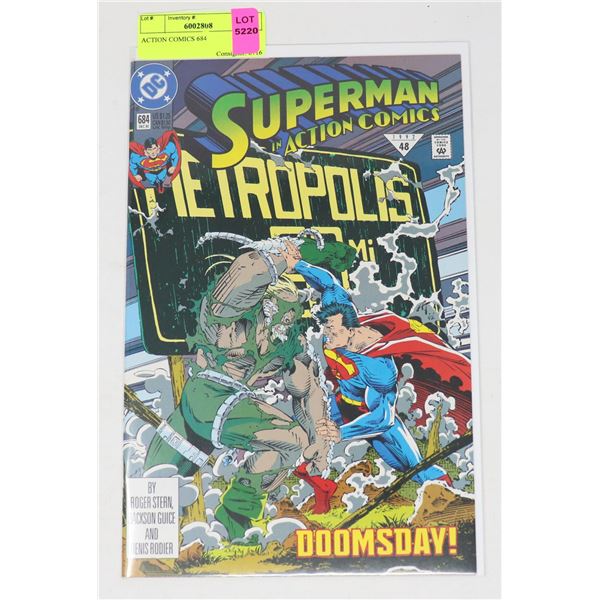 ACTION COMICS 684