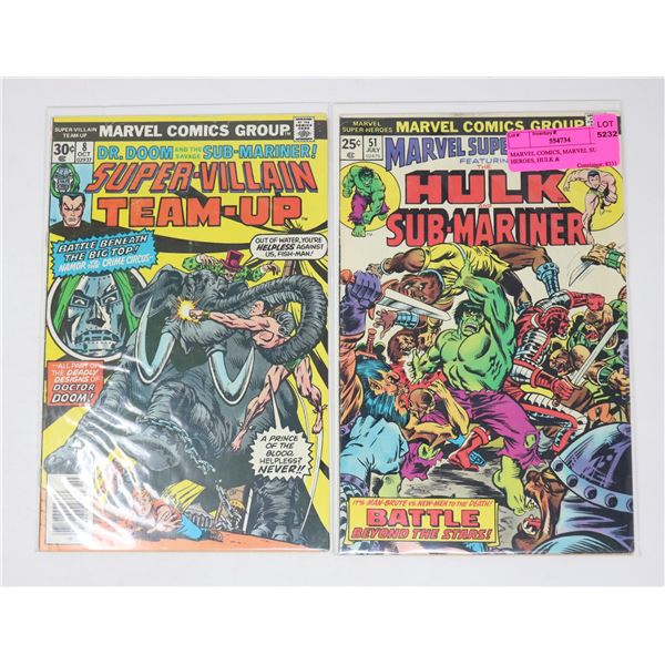 MARVEL COMICS BUNDLE SUPER HEROES, HULK &