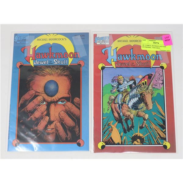 HAWKMOON JEWEL IN THE SKULL #1-2