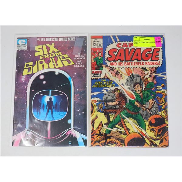 MARVEL COMICS, CAPTAIN SAVAGE, "THE