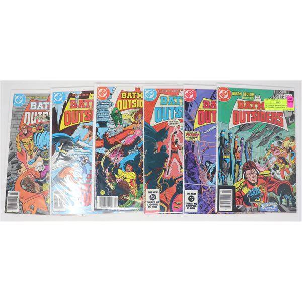 DC COMICS, BATMAN AND THE OUTSIDERS