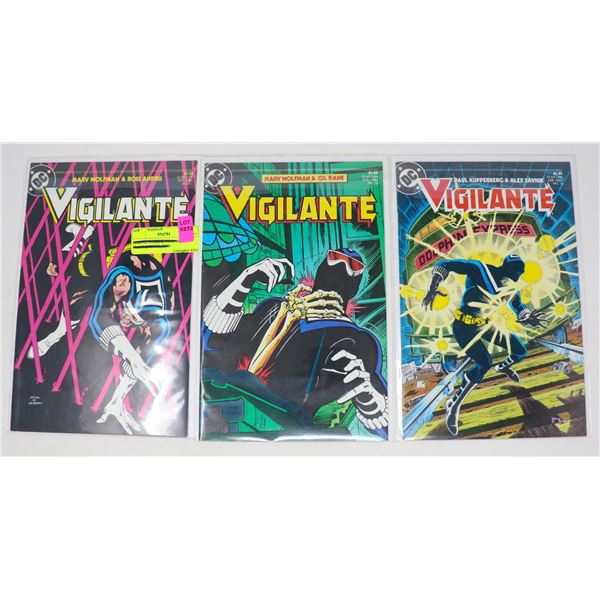 VIGILANTE #11, 12, 16