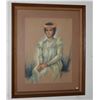 Image 1 : FRAMED PASTEL; SIGNED (34" X 28") (FROM REV. CLARENCE GUERREIRO COLLECTION)