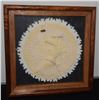 Image 1 : KOA FRAMED MIXED MEDIA "HULA DANCER - HAWAIIAN EYE" 322/1000, SIGNED ROCHUS '90 HAWAII (15 1/2" X 15