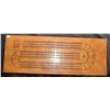Image 1 : WOOD CRIBBAGE BOARD (26 1/2" X 9 3/4") (FROM REV. CLARENCE GUERREIRO COLLECTION)