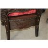 Image 4 : ORNATELY CARVED ORIENTAL ARMCHAIR (FROM REV. CLARENCE GUERREIRO COLLECTION)