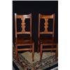 Image 1 : ANTIQUE KOA SIDE CHAIRS (2 PCS)