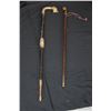 Image 1 : CANE W/DRAGON MOTIF & WALKING STICK (2 PCS)