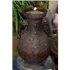Image 1 : ARCHAIC STYLE BRONZE VASE; SIGNED