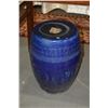 Image 2 : BLUE GARDEN STOOLS (PAIR)