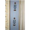 Image 1 : BLUE & WHITE WALL POCKETS (2 PCS)