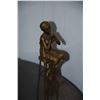 Image 1 : FEMALE BRONZE ON STOOL