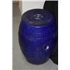 Image 2 : BLUE GARDEN STOOLS (PAIR)