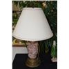 Image 1 : TABLE LAMP W/ROSE QUARTZ BASE
