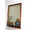 Image 1 : KOA FRAMED WALL MIRROR (27" W X 37" H) (FROM REV. CLARENCE GUERREIRO COLLECTION)