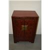 Image 1 : ANTIQUE RED CHINESE CHESTS, CHING STYLE (PAIR)