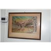 Image 2 : FRAMED JAPANESE NEEDLEPOINTS (18" X 22" & 19" X 23") (2 PCS)
