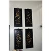 Image 1 : FLORAL PANELS (4 PCS)