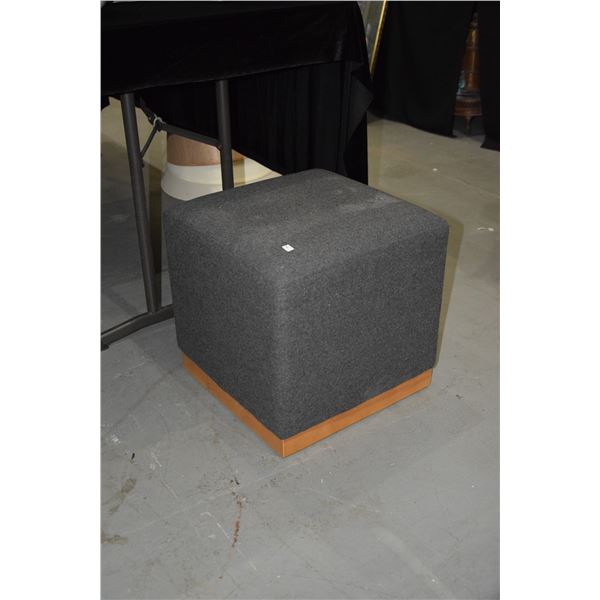 UPHOLSTERED FOOTSTOOL