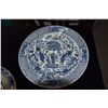 Image 3 : LARGE BLUE & WHITE CHARGERS (14" & 16" D) (2 PCS)