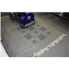 Image 1 : WOVEN AREA RUG (52" X 80")