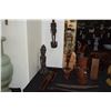 Image 1 : COLLECTION OF PACIFIC ART & WOOD CARVINGS (9 PCS)