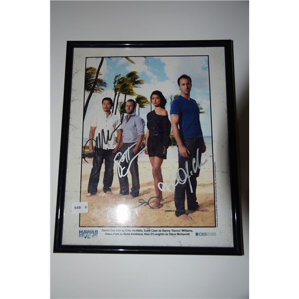 AUTOGRAPHED "HAWAII 5-0" PICTURE