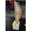 Image 1 : FREE FORM MARBLE SCULPTURE ON BASE BY HANA ESHEL (26" H)