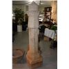 Image 1 : VINTAGE JAPANESE BUDDHIST OCTOGON OBELISK (GRANITE) (72" H)