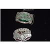 Image 9 : COLLECTION OF HAWAIIAN MEDALLIONS & BELT BUCKLES (15 PCS)
