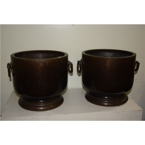 BRONZE HIBACHI (PAIR)