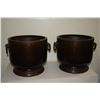 Image 1 : BRONZE HIBACHI (PAIR)