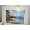 Image 1 : MATTED "LANIKAI CAT" BY SUSIE ANDERSON, SIGNED PRINT (16" X 20")