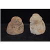 Image 1 : 2 AUMAKUA STONES W/FACES (FROM KAILUA COLLECTION) (2 PCS)