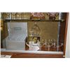 Image 1 : STEUBEN: 8 LIQUOR GLASSES (BOXED), 6 CHAMPAGNE GLASSES & ORREFORS DECANTER (15 PCS)