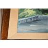 Image 2 : FRAMED OIL ON CANVAS, "OLD PALI ROAD"; SIGNED JOE DOWSON 1973