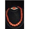 Image 1 : STERLING SILVER PIN & FASHION BEAD NECKLACE (2 PCS)