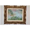 Image 1 : FRAMED OIL ON CANVAS, "LILIES AT WAIMEA"; FERN PIETSCH (13" X 11")