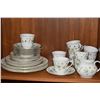 Image 1 : ROYAL DOULTON CHINA CUPS, SAUCERS, PLATES & CREAMER (30 PCS)