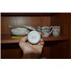 Image 2 : CHINESE EGGSHELL DEMITASSE CUPS & SAUCERS W/DRAGON MOTIF (12 PCS)