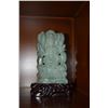 Image 1 : GREEN JADE COLORED BUDDHA (9")