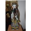 Image 1 : ANTIQUE CHINESE GOD FIGURE  (20")