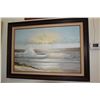 Image 1 : FRAMED OIL ON CANVAS; SIGNED (43" X 31")